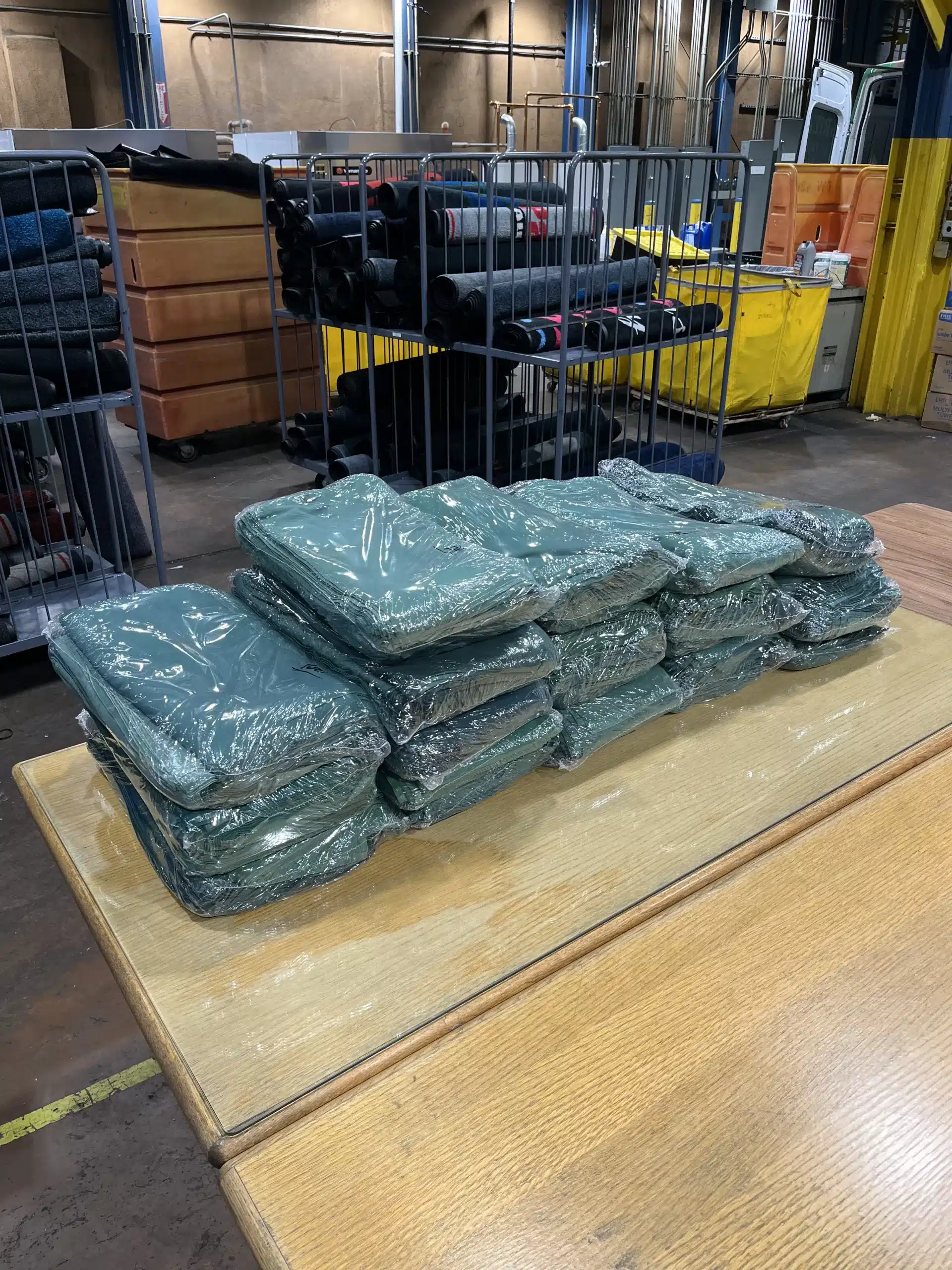 Green Cleaned And Foled Linens Wrapped For Delivery In Baltimore Scaled Green Cleaned and Foled Linens Wrapped for Delivery in Baltimore